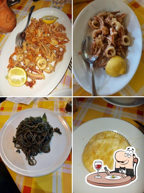 Cibo al Pizzeria Osteria Bar Carlitòs Tuveri Gabriele