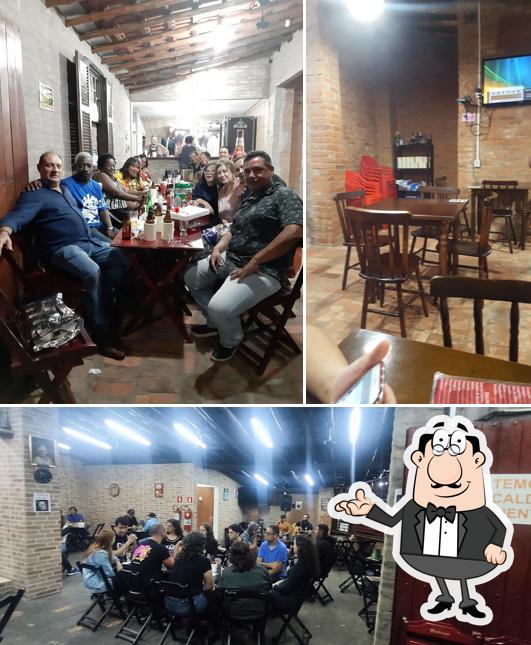 O interior do Espetinho Mariquinha