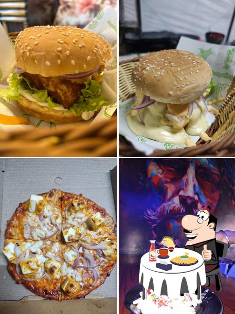 Get a burger at FOODIE'S POINT