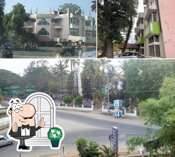 Enjoy the view outside Hotel Sumukha Yathrinivas