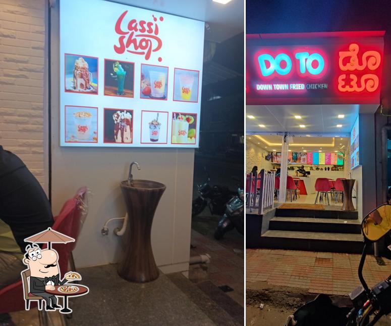 The exterior of Lassi Shop- Down Town Kanakapura