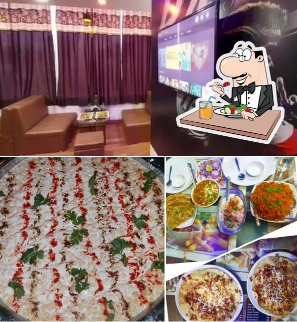 The picture of food and interior at The Darbar Restaurant