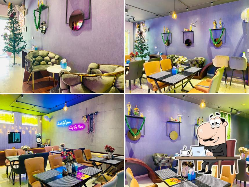 Check out how The Food Lawyer's Cafe looks inside