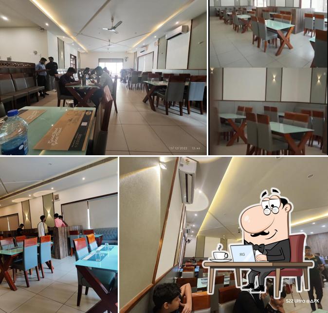 Take a seat at one of the tables at FOODKEYS - The Restaurant