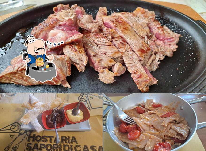 Platti al Hostaria Sapori Di Casa