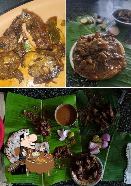 Food at Madhura Pig Restaurant
