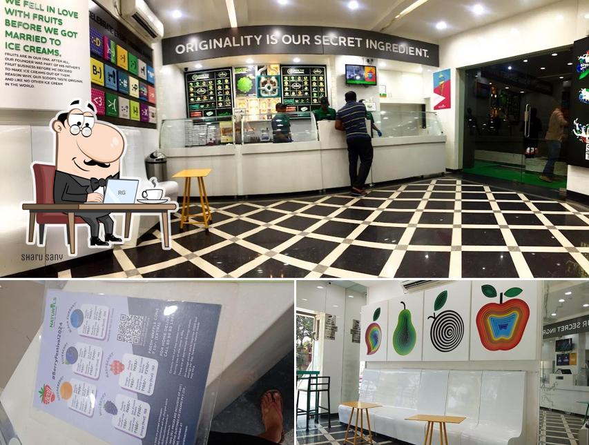 Check out how Naturals Ice Cream looks inside