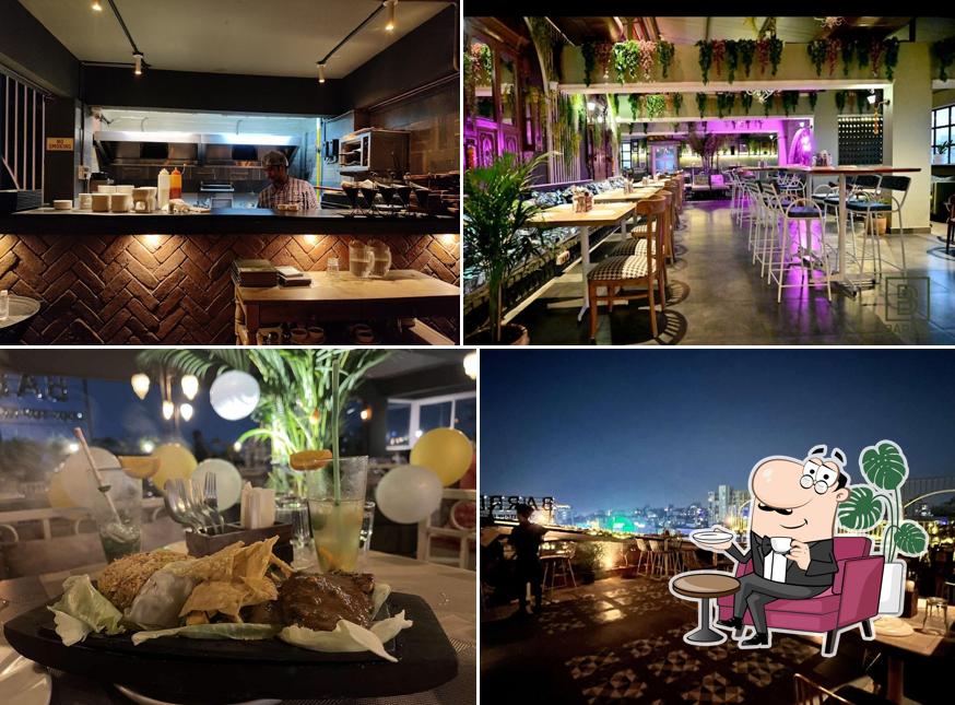 The interior of Barrio Rooftop, AC Restaurant & Bar - Pimple Saudagar