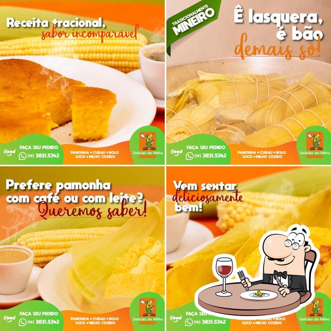 Platos en Delícias do Milho