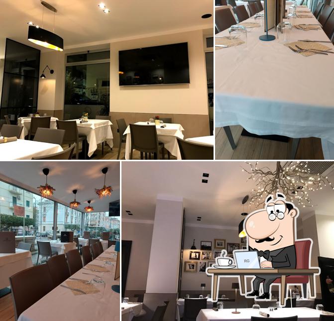 Gli interni di Le Scalette Restaurant