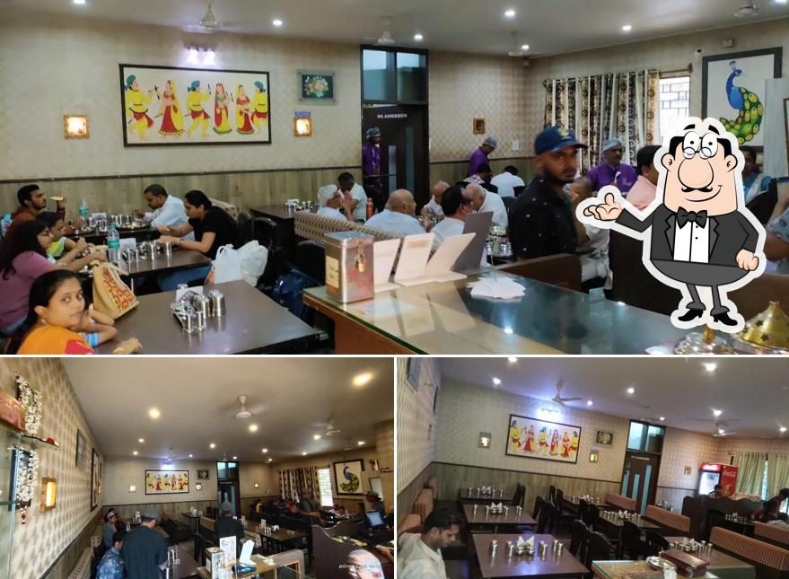 The interior of Rasoi Veg Thali