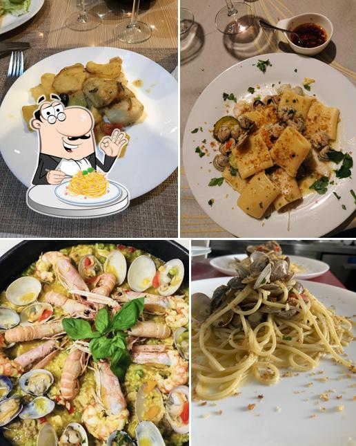 Spaghetti alla carbonara al Braceria Rosè