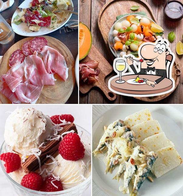 Cibo al Trattoria Merlo