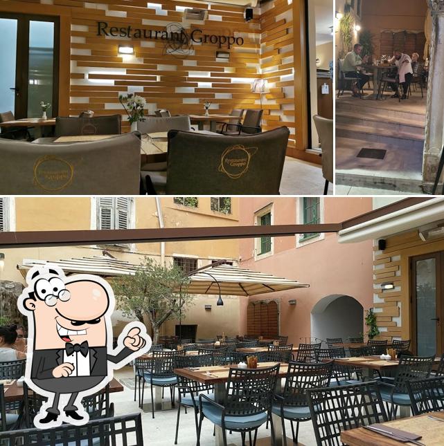 Gli interni di Groppo