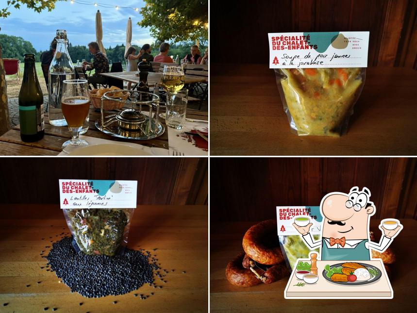 Platti al Auberge du Chalet des Enfants