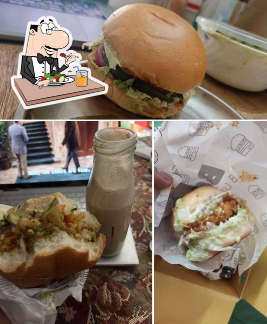 Food at Boss Burger