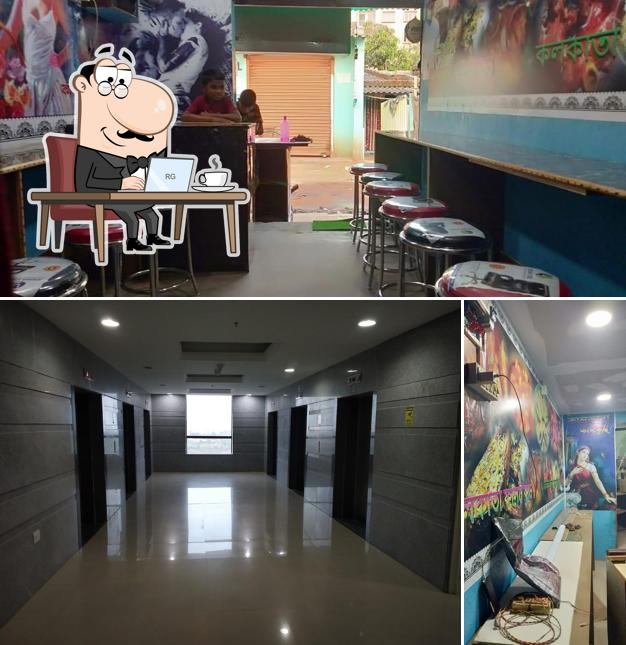 The interior of Food Street