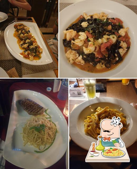 Comida em Restaurante Italiano Leonardo Da Vinci Jericoacoara Ceará