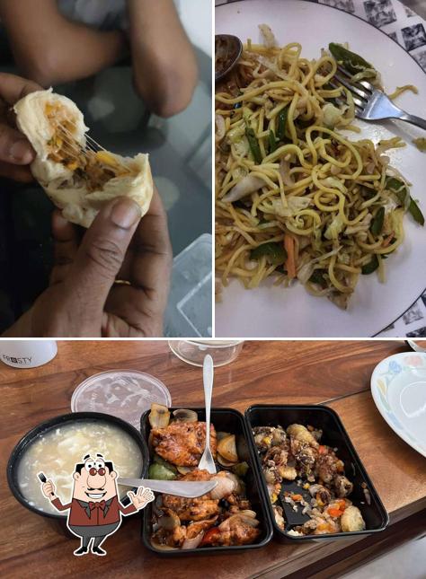Food at Tangra Express