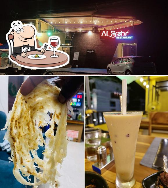 The restaurant's food and exterior