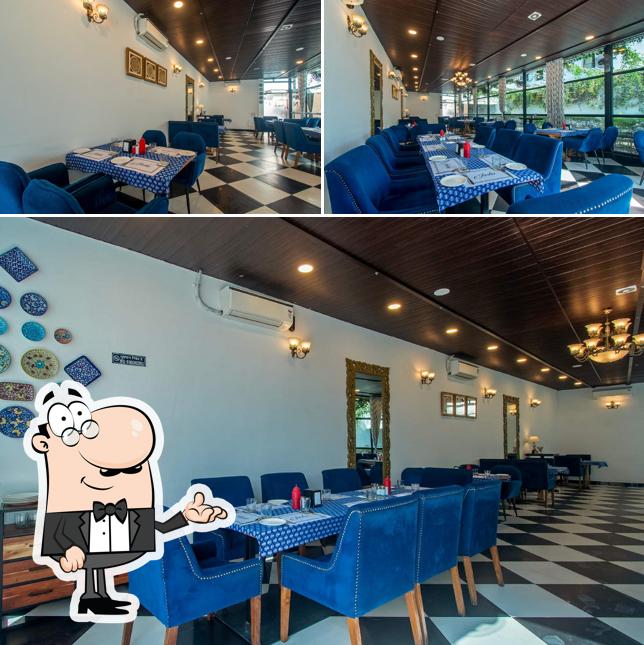 The interior of Jashn