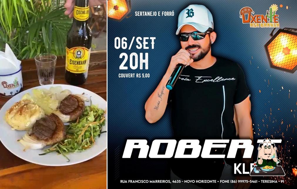 Platos en Oxente Asa Branca restaurante e pizzaria