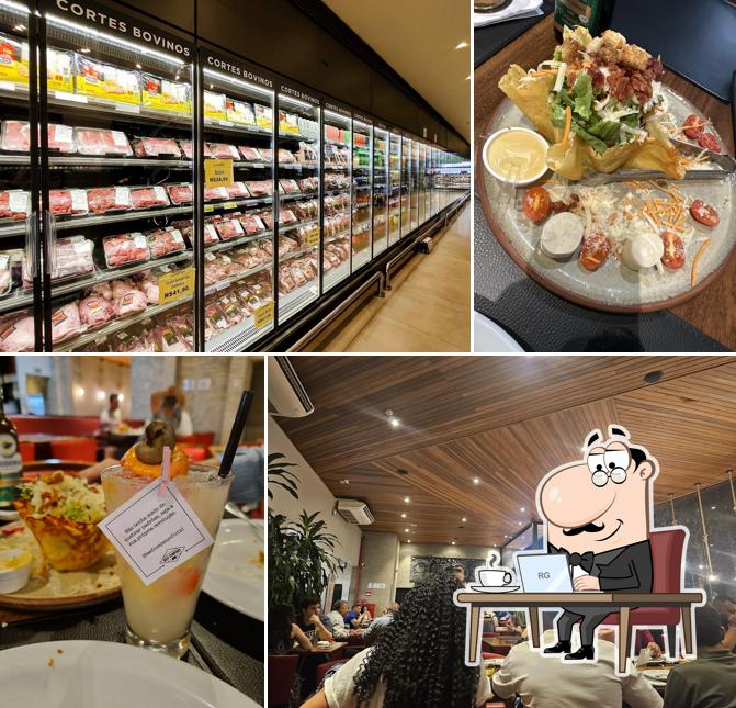 O interior do Beef Company Steakhouse & Grill