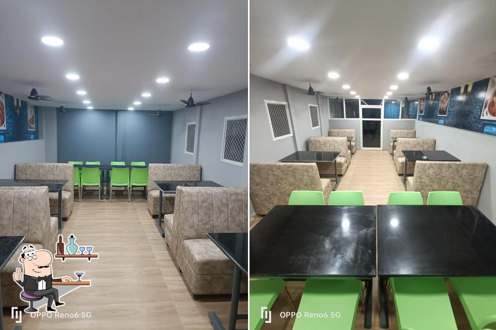 The interior of Kavya mess