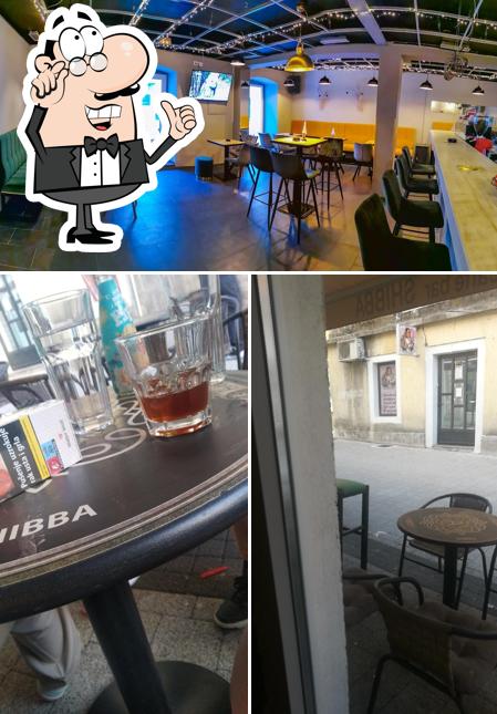 Dai un'occhiata agli interni di Shibba bar