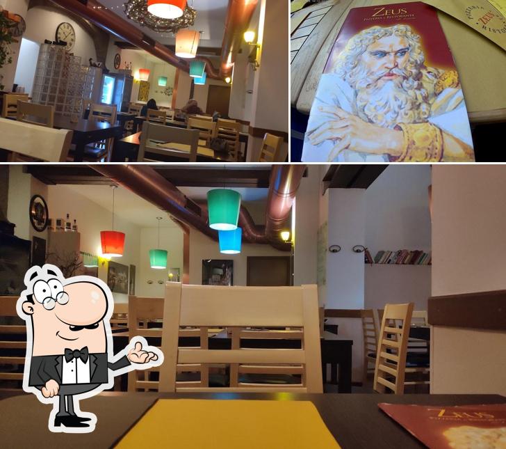 Gli interni di Zeus