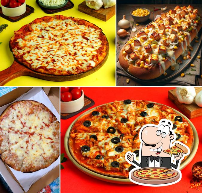 Try out various variants of pizza