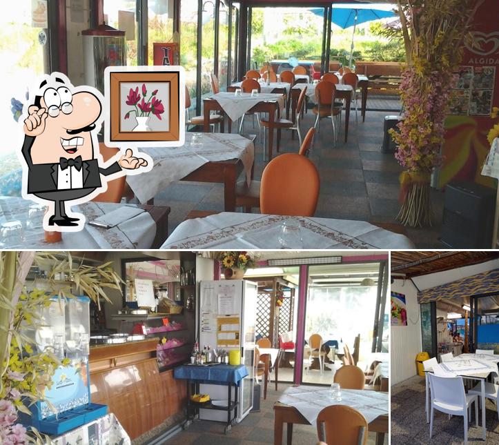 Gli interni di Acquae Farina Gatteo Mare