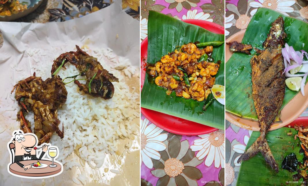 Pork chop at Adithi sea food