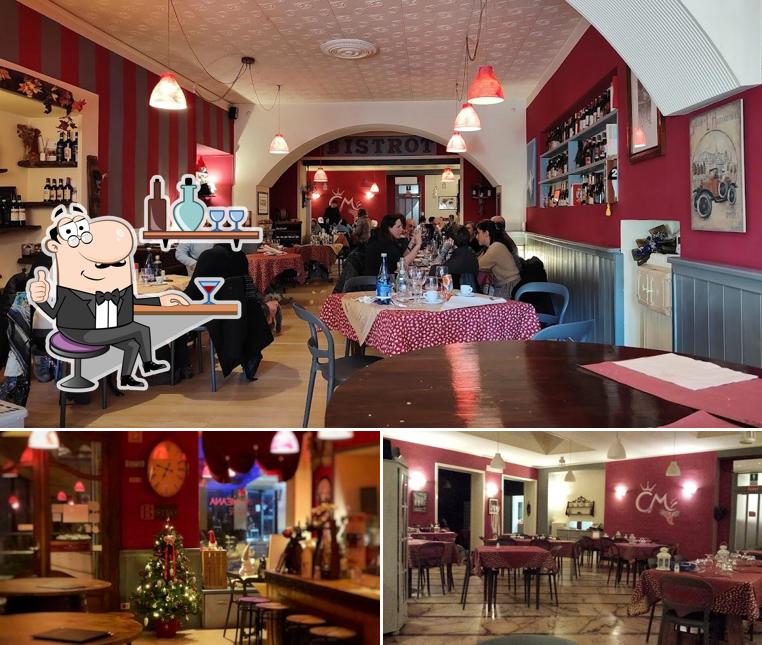 Gli interni di Cantine Meana