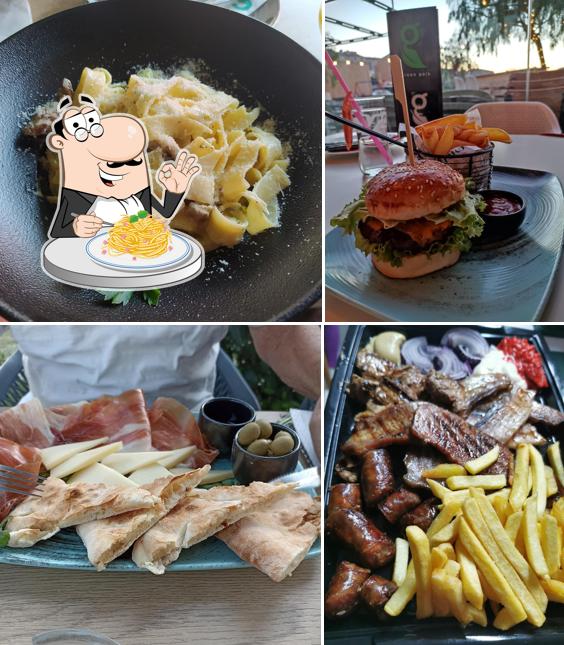 Spaghetti alla carbonara al Green Park Restaurant