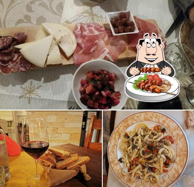 Cibo al Osteria Il Cortile