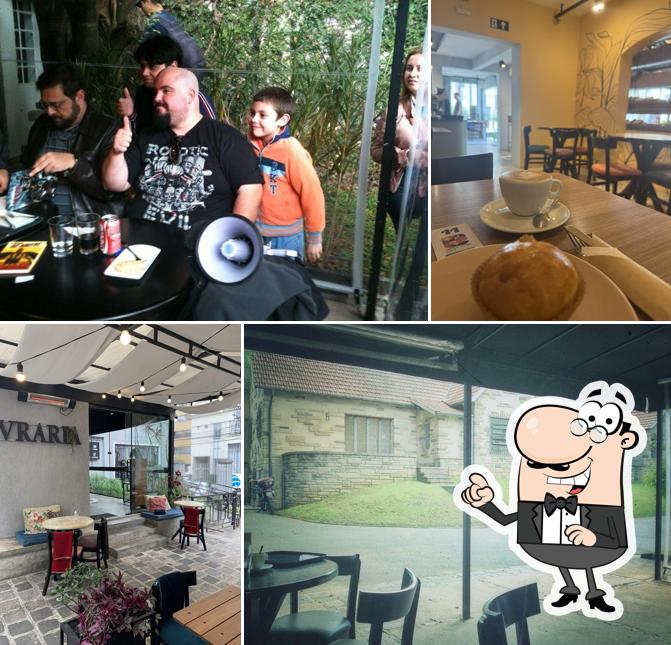 Veja imagens do interior do Café e Livraria Arte e Letra