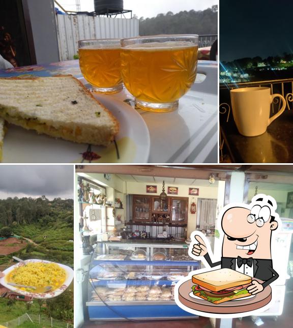 Grilled cheese sandwich at Cafe Koffi Bean