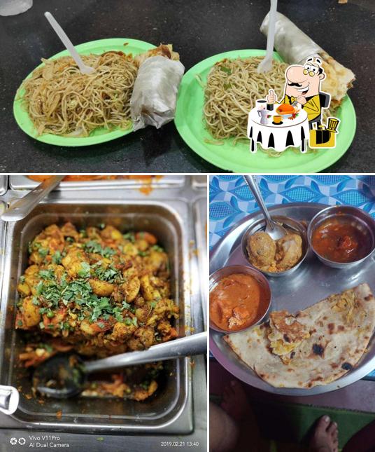 Food at New Veg Adda