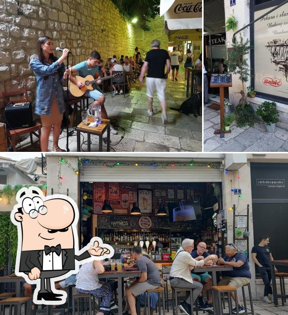 Gli interni di Bosso steak & burger house