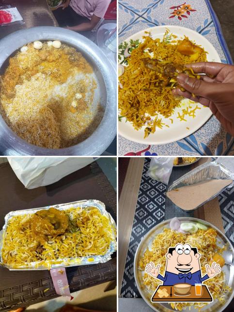 Food at Haji Biryani