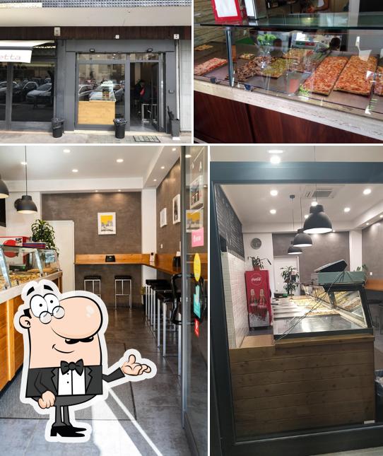 Gli interni di Pizzeria La Piazzetta Garbatella