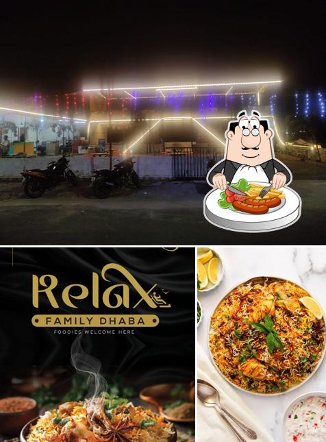 The picture of Relax Family Dhaba’s food and exterior