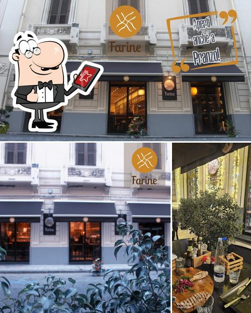 La esterno e bevanda del ristorante