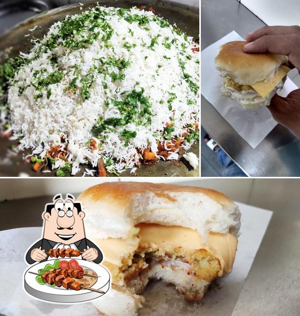 Vada pav at Om Sai Vada Pav