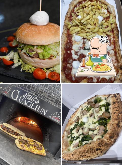 Platti al Pizzeria Add'e Guagliun
