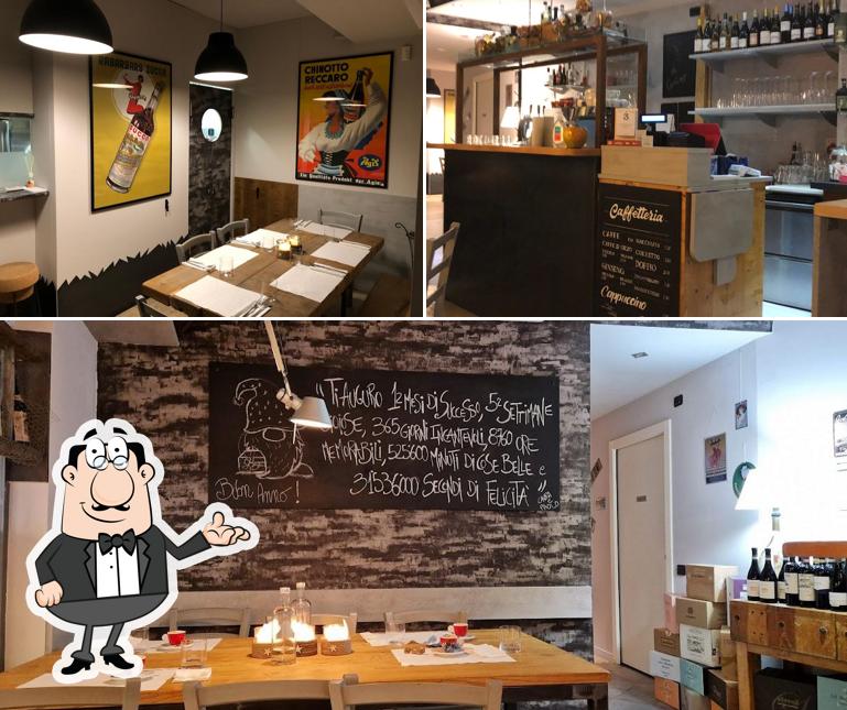 Gli interni di al Cavatappi