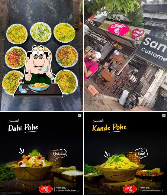 Food at Sudamache Pohe