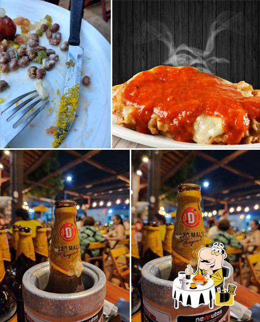 Comida em Ikaro's Grill