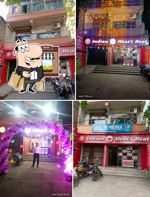 The exterior of Indian Heartbeat Restaurant